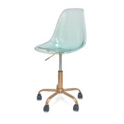 Mainstays Acrylic Rolling Office Chair, Yucca