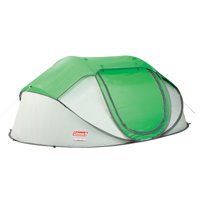 Coleman 4-Person Instant Pop-Up Tent, Green
