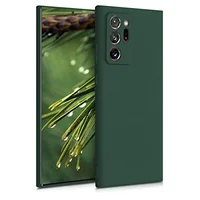 kwmobile TPU Case Compatible with Samsung Galaxy Note 20 Ultra - Soft Thin Slim Smooth Flexible Protective Phone Cover - Moss Green