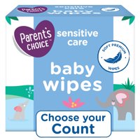 Parent's Choice Sensitive with Soothing Aloe Baby Wipes (Choose Your Count)