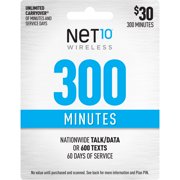 Net10 $30 Basic Prepaid 60-Day Plan (Email Delivery)