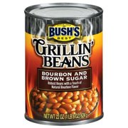 (6 Pack) Bush's Grillin' Beans, Bourbon & Brown Sugar, 22 Oz