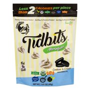 Tidbits Fun Bites Sugar-Free Meringue Cookies by Santte Foods - Cookies and Cream
