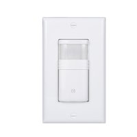 White Motion Sensor Light Switch Neutral Wire Required Vacancy & Occupancy Modes