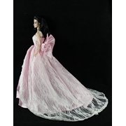Dlkj178 Dlkj178 Pink Fashion Princess Dress Gown Made Fit For Barbie Doll Toys_And_Games