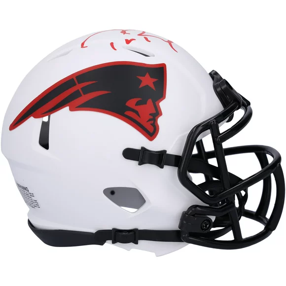 Tom Brady New England Patriots Autographed Riddell Lunar Eclipse Alternate Speed Mini Helmet
