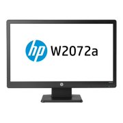 HP W2072a - LED monitor - 20" (20" viewable) - 1600 x 900 @ 60 Hz - TN - 200 cd/m - 600:1 - 5 ms - DVI-D, VGA - speakers - black - for HP p2-1322a