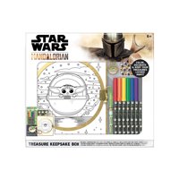 Star Wars Baby Yoda Mandalorian Storage Keepsake Box Craft Kit Activity Set for Kids