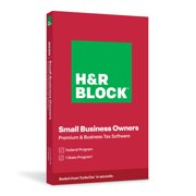 H&R Block Small Business Owners, Premium & Business Tax Software 2020