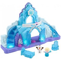 Fisher-Price Little People Disney Frozen Elsa's Ice Palace with Lights & Sounds