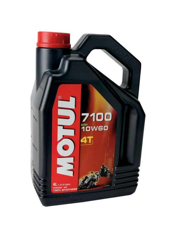 Motul 7100 4T Synthetic Ester Motor Oil - 10W60 - 4L. 102191