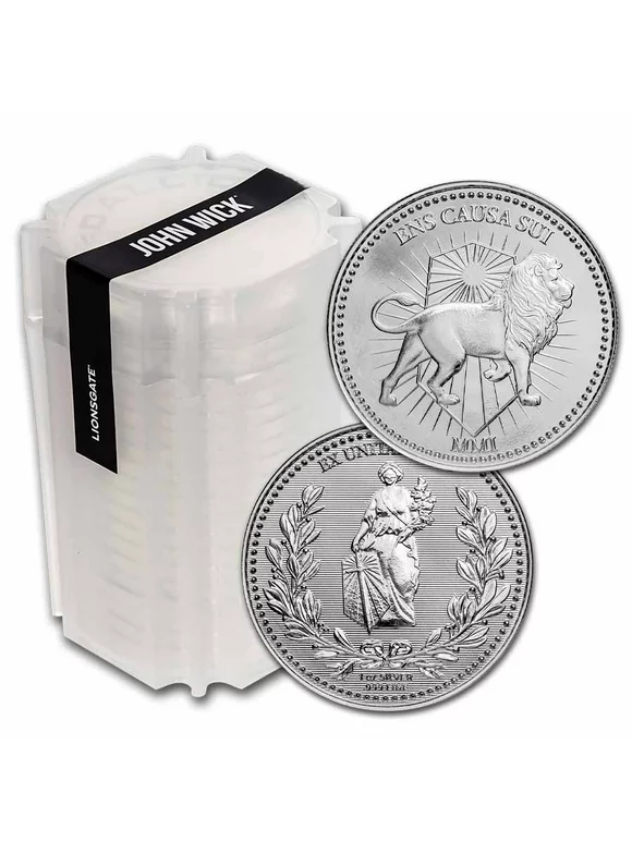 John Wick 1 oz Silver Continental Coin - Tube of 20 - DX Daily Store