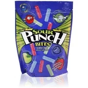 (2 Pack) Sour Punch Bites, Assorted Flavor Soft & Chewy Candy, 9 Oz