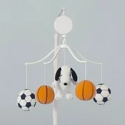 Peanuts Lamp Snoopy Sports Baby Musical Crib Mobile