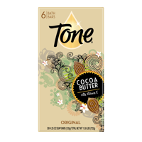 Tone Bath Bar Soap, Cocoa Butter, 4.25 Ounce, 6 Bars