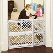 Toddleroo by North States Supergate Classic Gray Easy Use Baby Gate, 26''- 42''