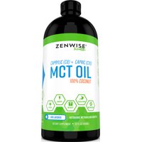 Zenwise Health Ketogenic MCT Oil for Weight Management, Unflavored, 32 Fl Oz