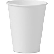 Solo Cup Paper Hot Cups, White, 1000 / Carton (Quantity)