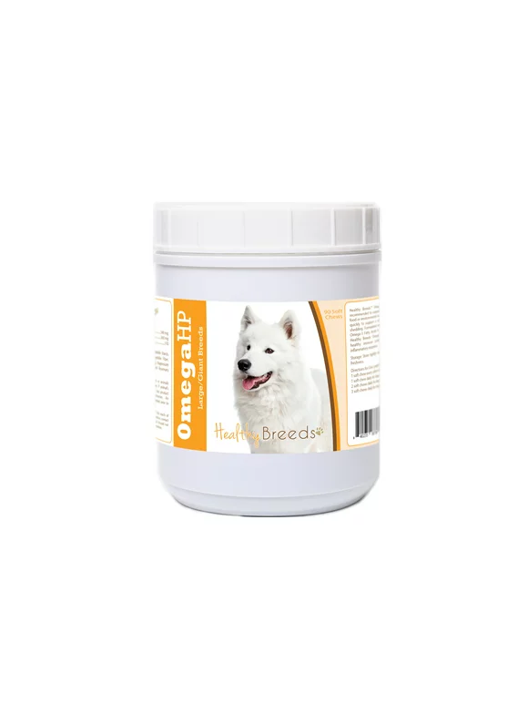 Healthy Breeds Samoyed Omega HP Fatty Acid Skin and Coat Support Soft Chews
