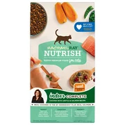Rachael Ray Nutrish Indoor Complete Natural Dry Cat Food, Chicken with Lentils & Salmon Recipe, 3 lbs