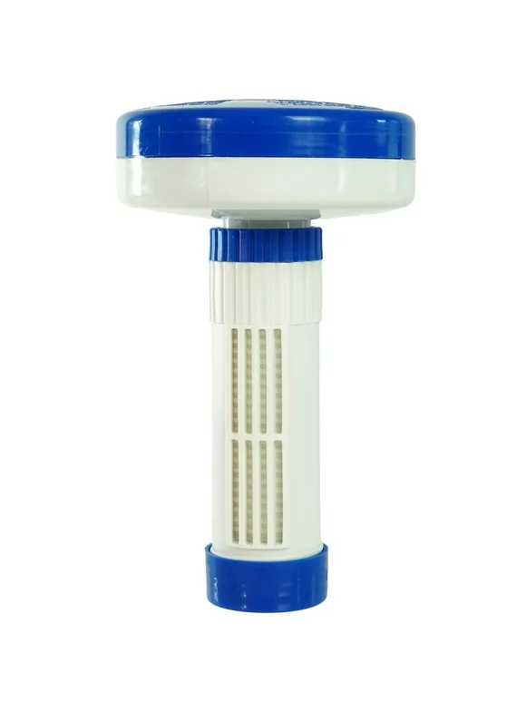 Pool Central Spa and Swimming Pool Bromine or Chlorine Feeder 8" - White/Blue