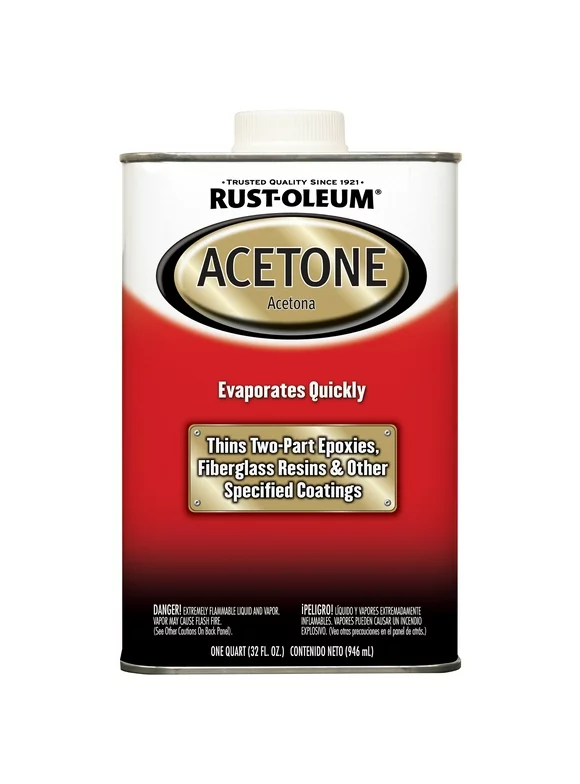 Rust-Oleum Automotive Acetone-248667, Quart