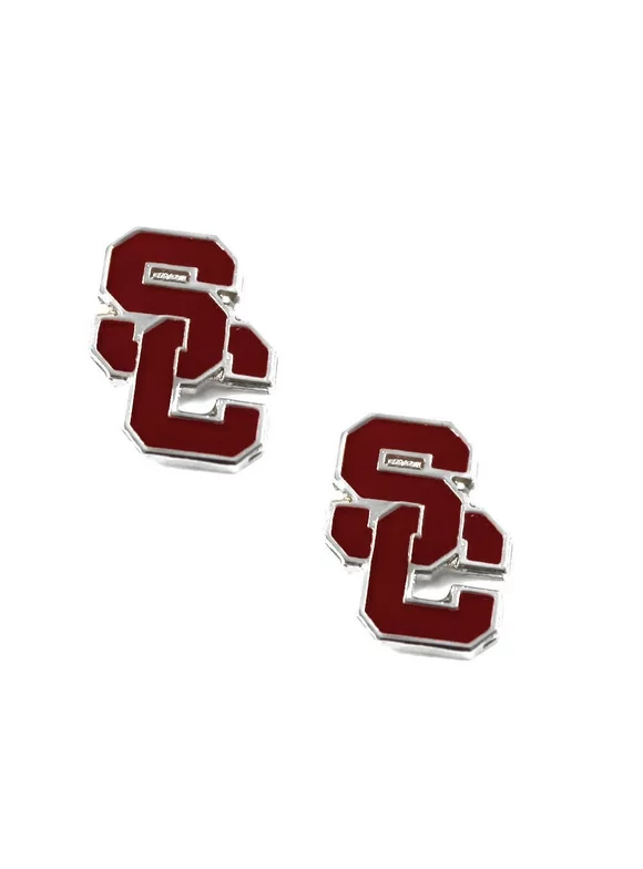 NCAA USC Trojans Sports Team Logo Post Stud Earring Set