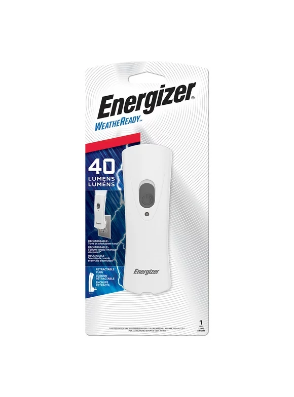 Energizer Plug in Rechargeable LED Flashlight