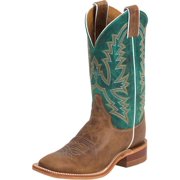 Justin Boot Company Womens  Bent Rail Burnished Tan Cowgirl Boots