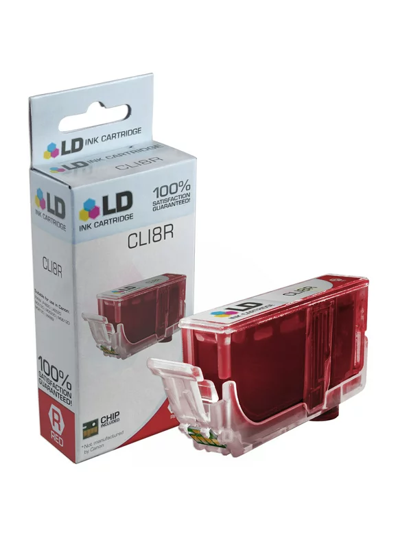 Compatible Cartridge Replacement for Canon CLI8R 0626B002 (Red)