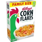Kellogg's Corn Flakes Breakfast Cereal, Original, Fat Free Food, 24oz