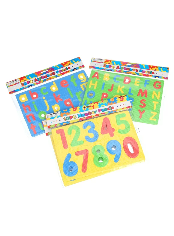 Alphabet & Numbers Foam Puzzle by DDI by Gov