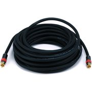 Monoprice 35ft High-quality Coaxial Audio/Video RCA CL2 Rated Cable - RG6/U 75ohm (for S/PDIF, Digital Coax, Subwoofer &