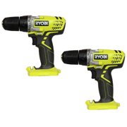 Ryobi Factory Reconditioned HJP003 12V 3/8? Lithium-ion Cordless Drill Driver, Tool Only (2-Pack)
