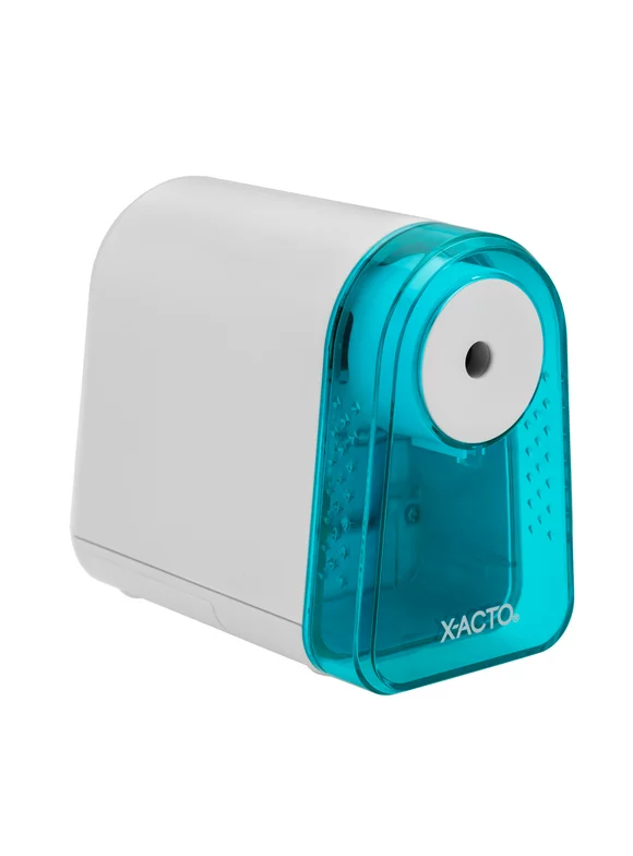 X-ACTO Mighty Mite Battery-Operated Pencil Sharpener, Color May Vary, 1 Count