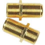 RCA VH66N Coaxial Cable Feed Connectors, 2pk