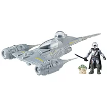 Star Wars: Mission Fleet The Mandalorian and Grogu Toy Action Figure for Boys and Girls (1”)