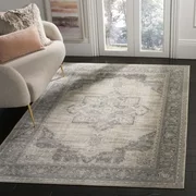 Safavieh Brentwood Rug Collection Oriental Floral Transitional Area Rug, Beige