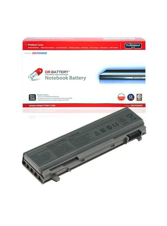 DR. BATTERY - Replacement for Dell Latitude 6400 ATG / E6400 / E6400 XFR / E6400 ATG / E6410 / E6410 ATG / E6500 / E6510 / 451-10583 / 4M529 / 4N369 / 9H626 / C719R / DFNCH / FU268 / FU272