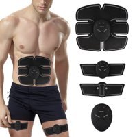 Abs Stimulator, Muscle Toner - Abs Stimulating Belt- Abdominal Toner- Training Device for Muscles- Wireless Portable Gym Device- Muscle Sculpting at Home- Fitness Equipment