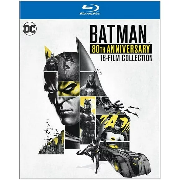 Batman: 80th Anniversary 18-Film Collection (Blu-ray), Warner Home Video, Action & Adventure