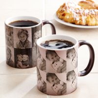 Personalized Multi Photo Color Changing Coffee Mug, 11 oz