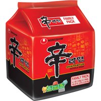 (8 Pack) Nongshim Shin Ramyun Gourmet Spicy Noodle Soup, 4.2 oz
