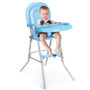 3-in-1 Baby High Chair W/ Removable Tray & Safety Harness, Infant Highchair / Booster / Kid Chair | Grows with Your Child | Adjustable Legs