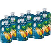 Gerber Strong Toddler Food, Broccoli, Carrot, Banana, Pineapple, 3.5 oz. Pouches, 12 Count