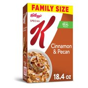 Kellogg's Special K, Breakfast Cereal, Cinnamon and Pecan, Value Size, 18.4 Oz