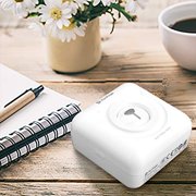 MUNBYN Mini Portable Printer,Pocket Bluetooth Wireless Photo Printer for Mobile Phone - Peripage Printer on Android iOS Windows-Thermal Printer for Chrid Home Office Students Mother Gifts
