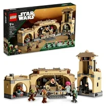 LEGO Star Wars Boba Fett’s Throne Room Building Kit 75326, with Jabba The Hutt Palace and 7 Minifigures, Star Wars Building Set, Great Gift For Star Wars Fans, Boys, Girls, Kids Age 7  Years Old