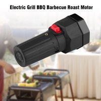 YOSOO Electric Grill Barbecue Roast Motor 1.5V Outdoor Camping Cordless Grill BBQ Rotisserie Grill Roast Motor Heavy Duty Barbecue Grill Rotisserie Motor Kit Black Color