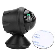 Compass for Car, Electronic Adjustable Military Marine Night Vision Compass Ball for Car Sea Marine Boat